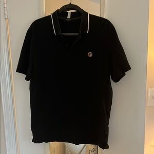 Men’s Ted Baker London Black 2-button Polo sz 4 (L)